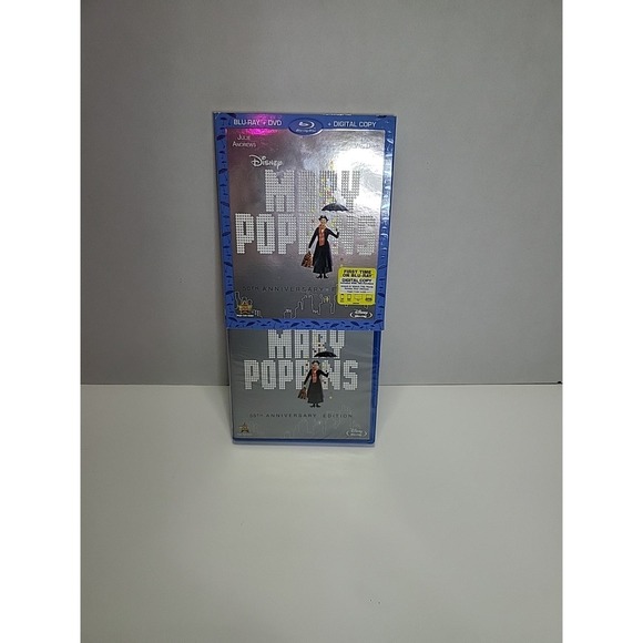 Mary Poppins (50th Anniversary) (Blu-ray, 1964) Julie Andrews-NEW - Picture 4 of 4